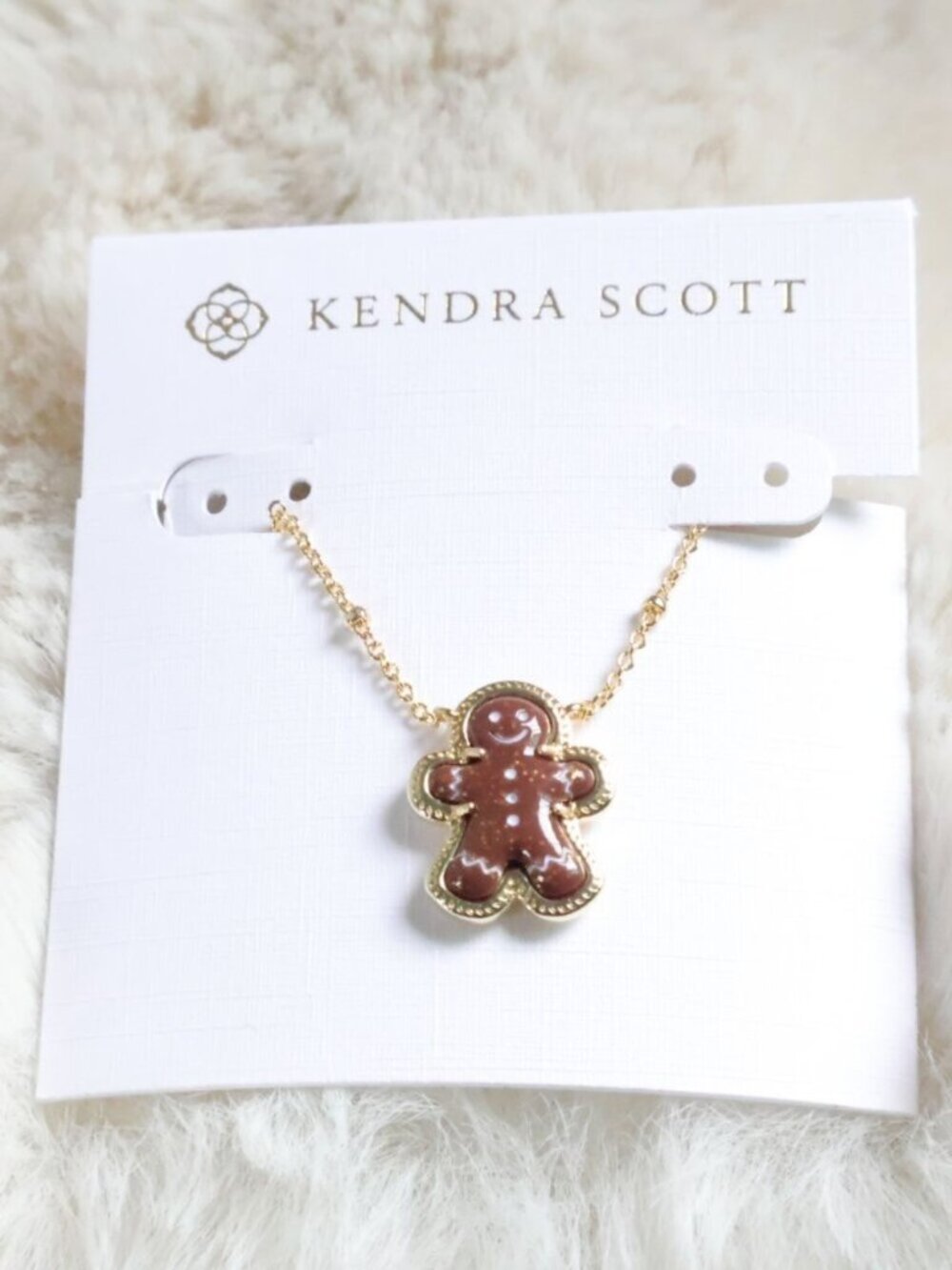 Kendra Scott Gingerbread Gold Short Necklace